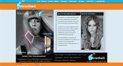 Desktop Screenshot of fahrenheitsalon.co.in